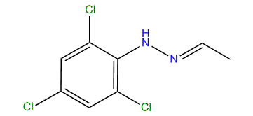 Ethanal 2,4,6-trichlorophenyl hydrazone